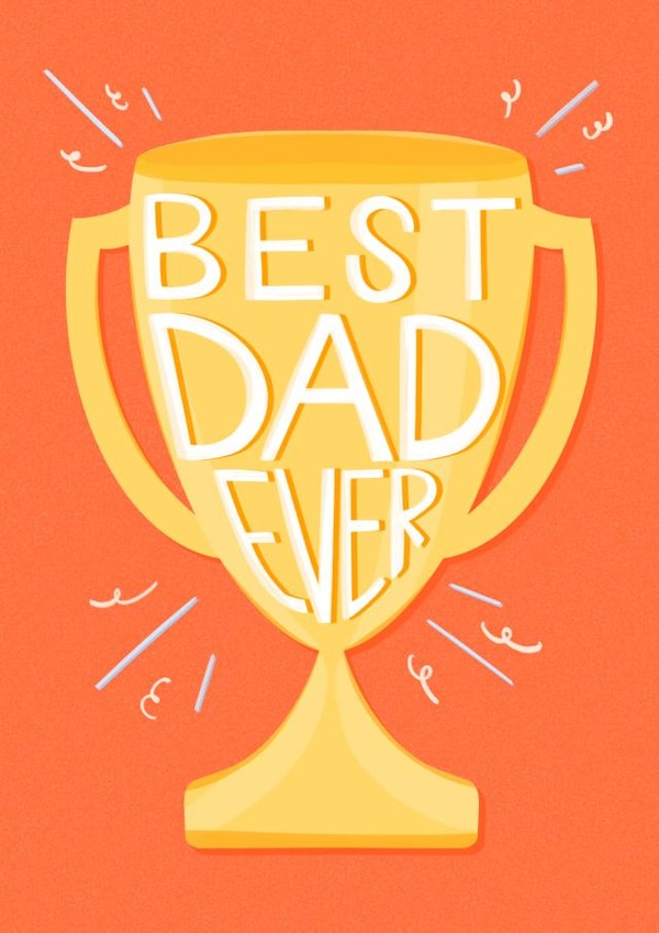 Best Dad Ever Card created by Ellie Richards