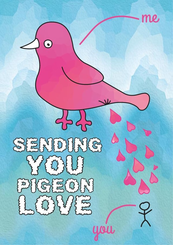 Pigeon Love created by Sugarybenny