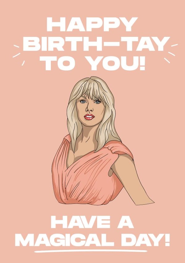 Taylor Swift - Happy Birthday created by YOB & YAG