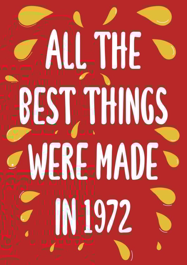 50th birthday card created by Doublea