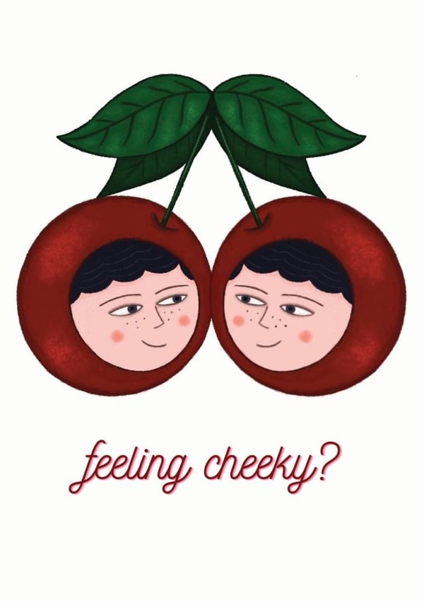 Feeling Cheeky Card created by Su Owen