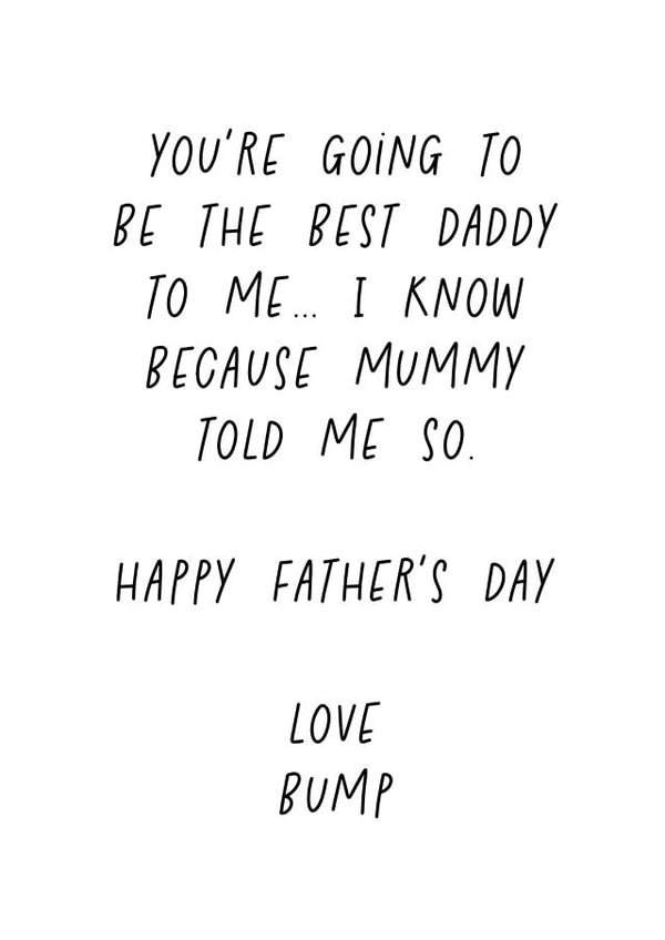 Happy Father’s Day love bump created by Naomi Park