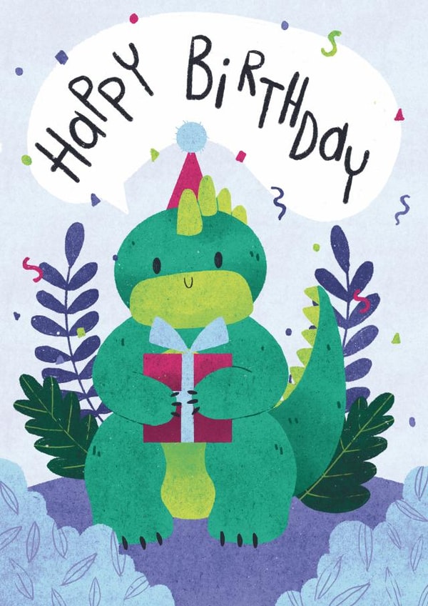 Happy Birthday Dino! created by Brittany Coleman