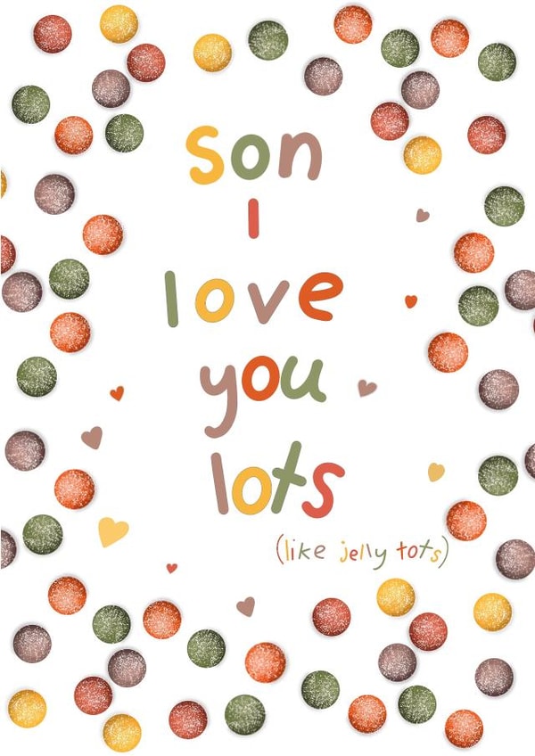 Jelly tots son created by Palette&Petal 