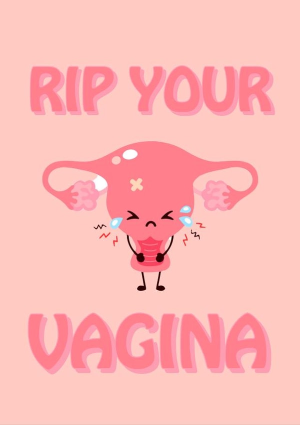 Funny Pregnancy Card created by Girls Hustling