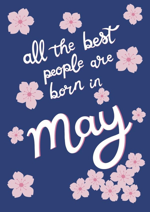 May Birthday created by Emma Blue