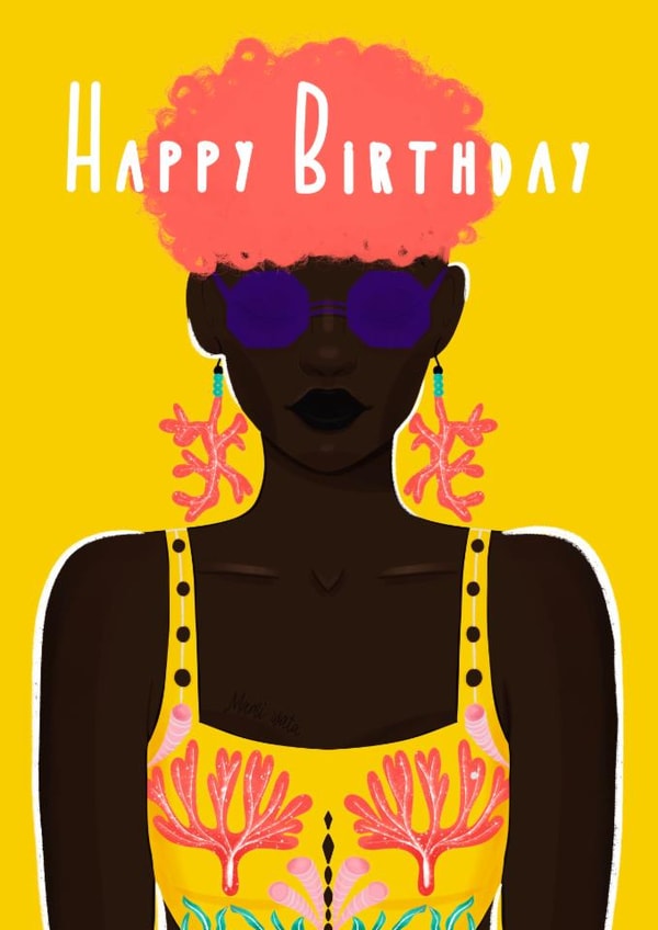 Happy birthday (Corals) created by BYBAMBY