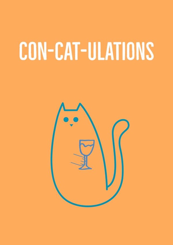 Con-cat-ulations created by Designs by Elena