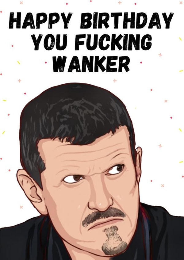 Günther Steiner Birthday Card created by P1 Cards