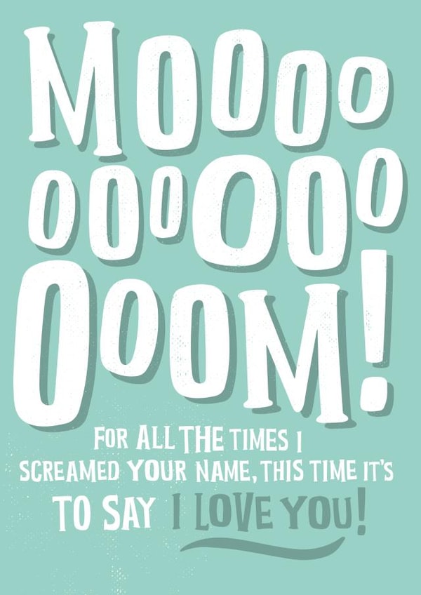 Funny Mother's Day Card - Birthday Thank You Card for Mothers created by Laurent Collective