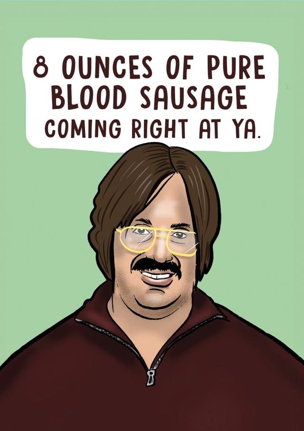 Funny Blank Card | Derek | Ricky Gervais created by PowderPop