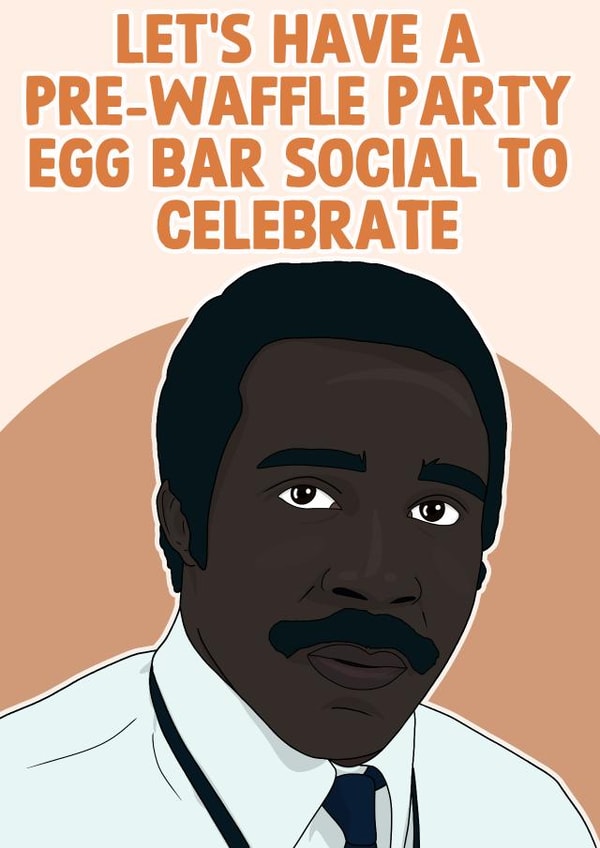 Pre-waffle Party Egg Bar Social created by Pink + Pip