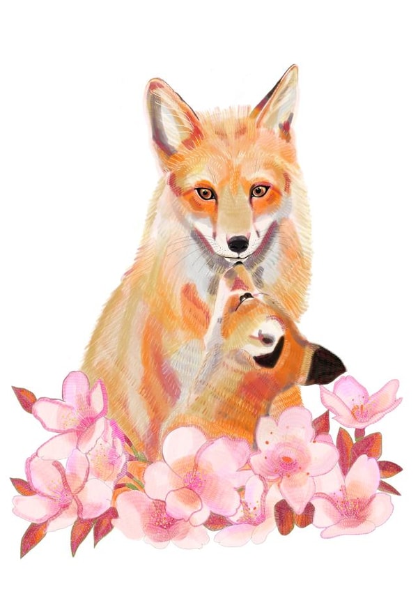 Mother Fox  created by Montanye Makers 