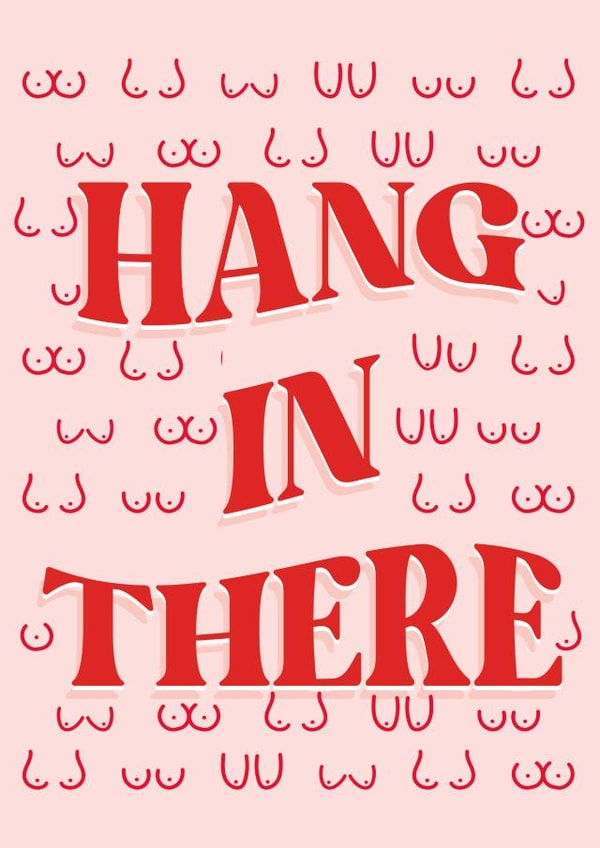 Send a smile with this Hang in There card! - Card for friend - Gentle Humour created by Kitty Strand
