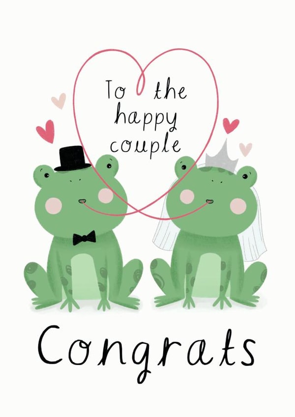 Wedding Frogs created by Chloe Fae Designs