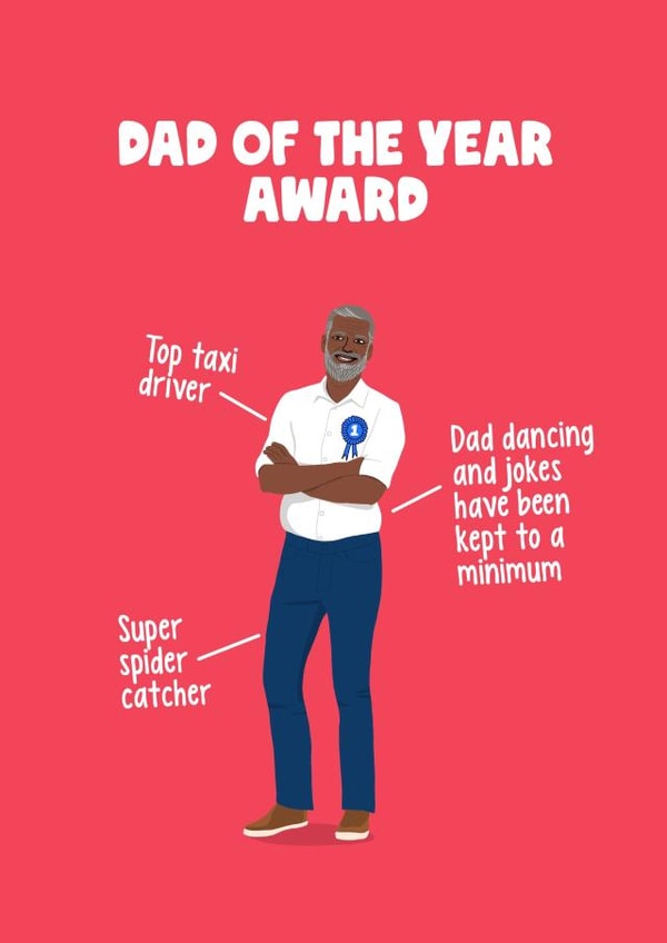 Dad Of The Year Award 1001 created by Sassy Sarah