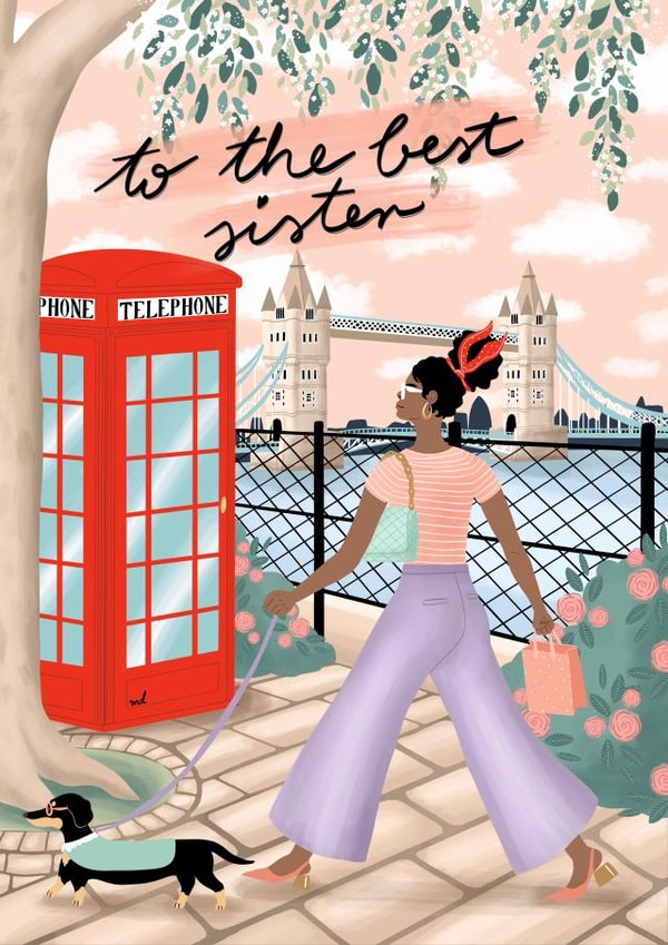 To the best sister created by Monsieur Dorian