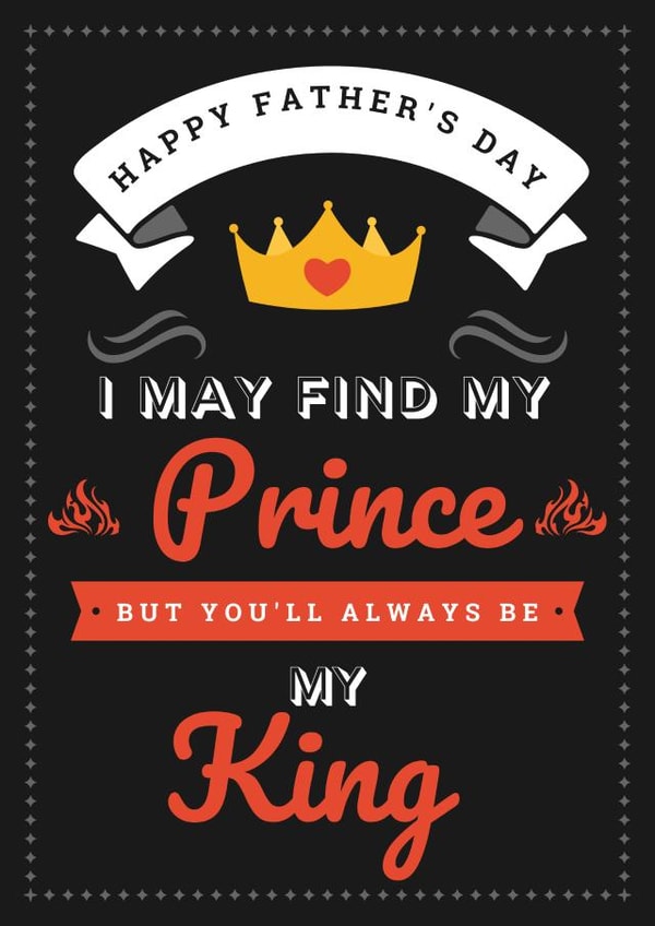 Always Be My King card created by Redrakoon