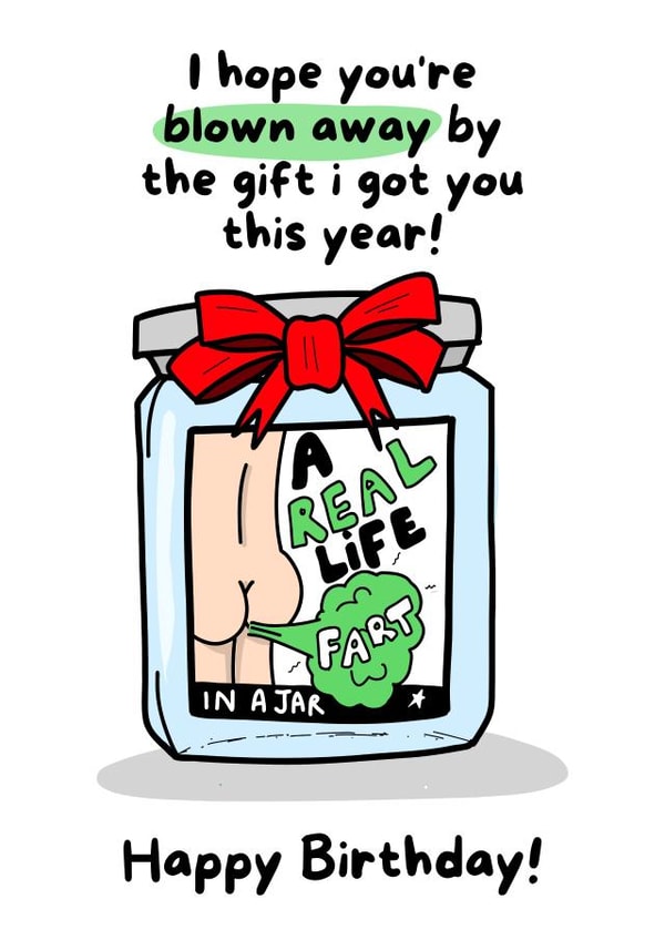 Funny Birthday Card for Dad created by Gobbygifts