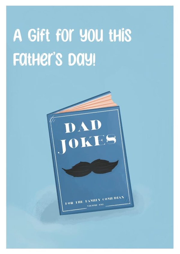 Father’s Day Dad Joke Card created by Oh So Jolie