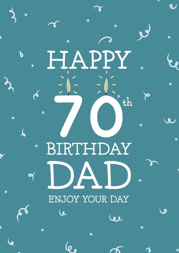 Dad's 70th  created by Kamiya Chirodian