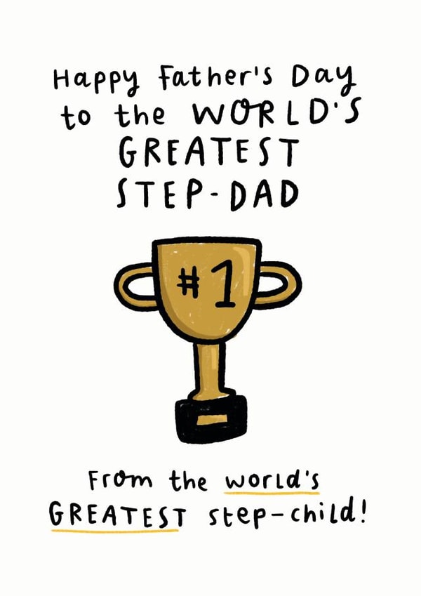 World's Greatest Step-Dad created by Arrow Gift Co