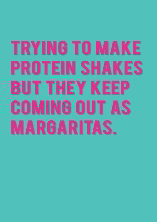 Coming Out as Margaritas Humour Card created by Redback Cards