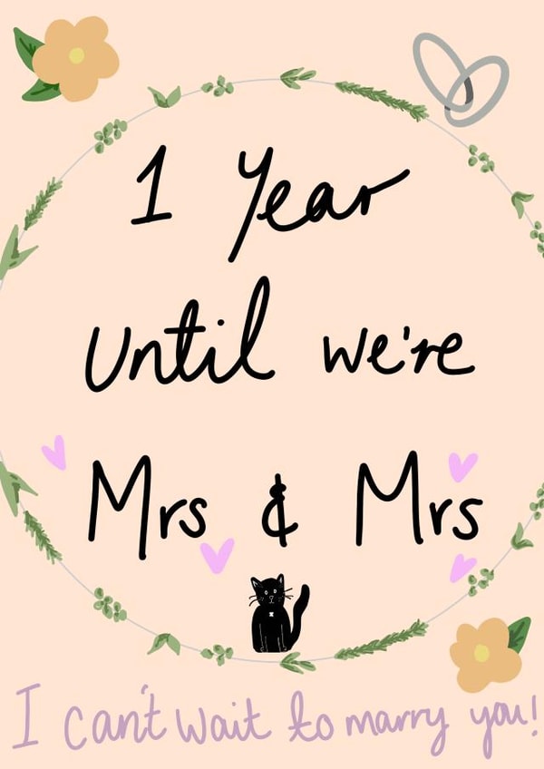 1 Year Until We’re Wives created by Holly Bernard