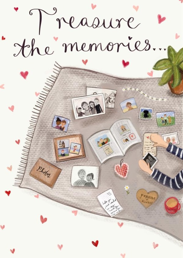 Treasure the memories created by Love Lucy Illustration