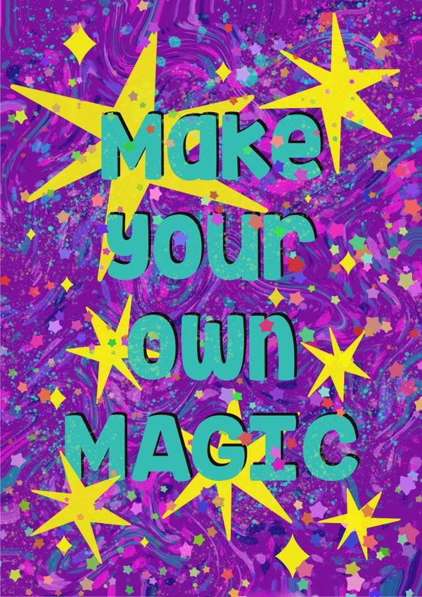 Make your own magic created by Stacey Illustrates