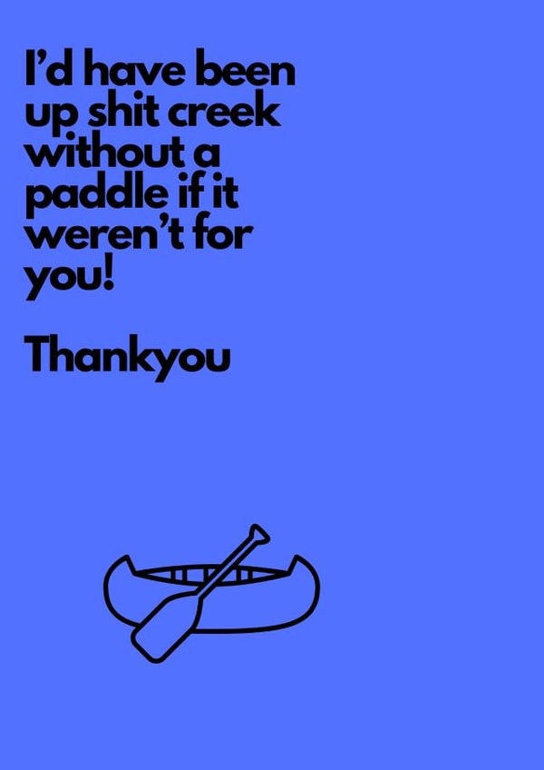 Up Shit Creek  created by Charlotte Rossiter