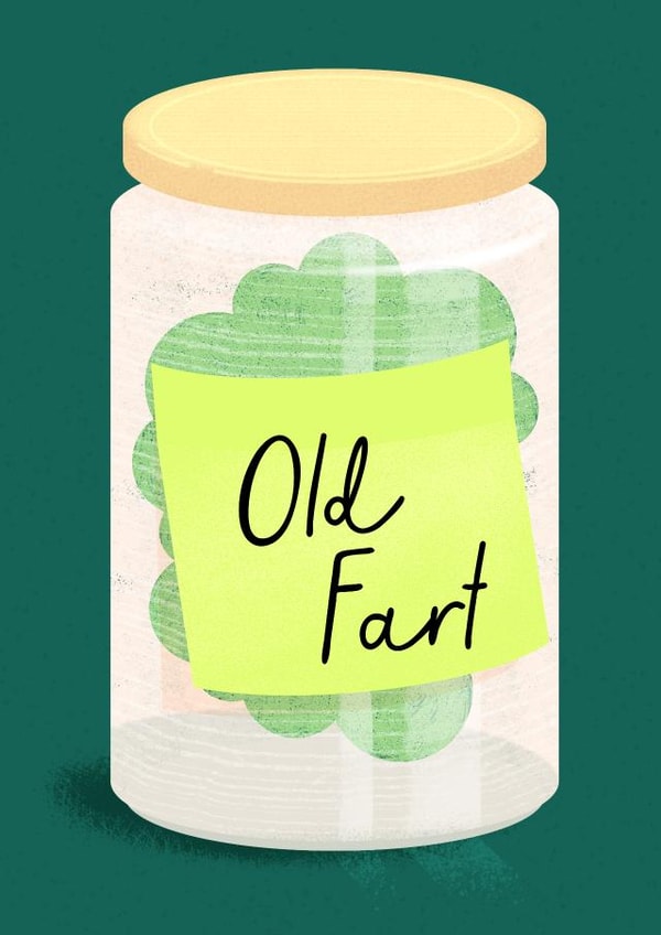 Old Fart card created by Matt Hillman