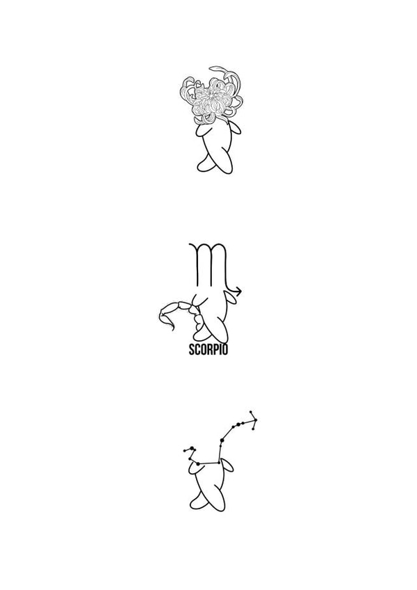 Scorpio Birthday Card created by Iesha Lena