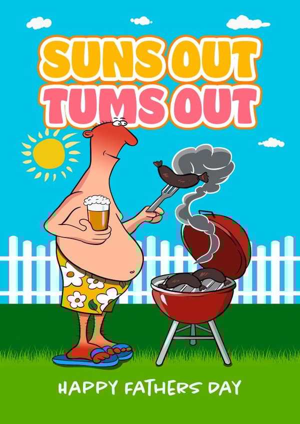 SUNS OUT - FATHERS DAY created by Doodle by Day