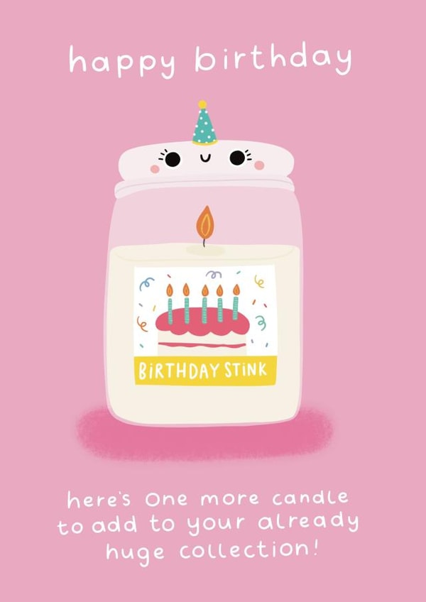 Birthday candles created by Jess Moorhouse