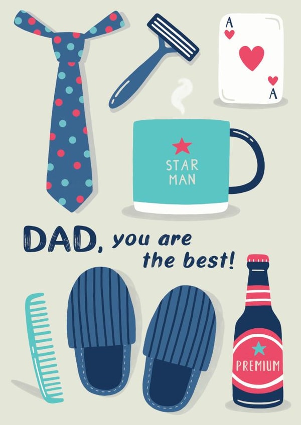Dad, You Are The Best! created by Design By Day