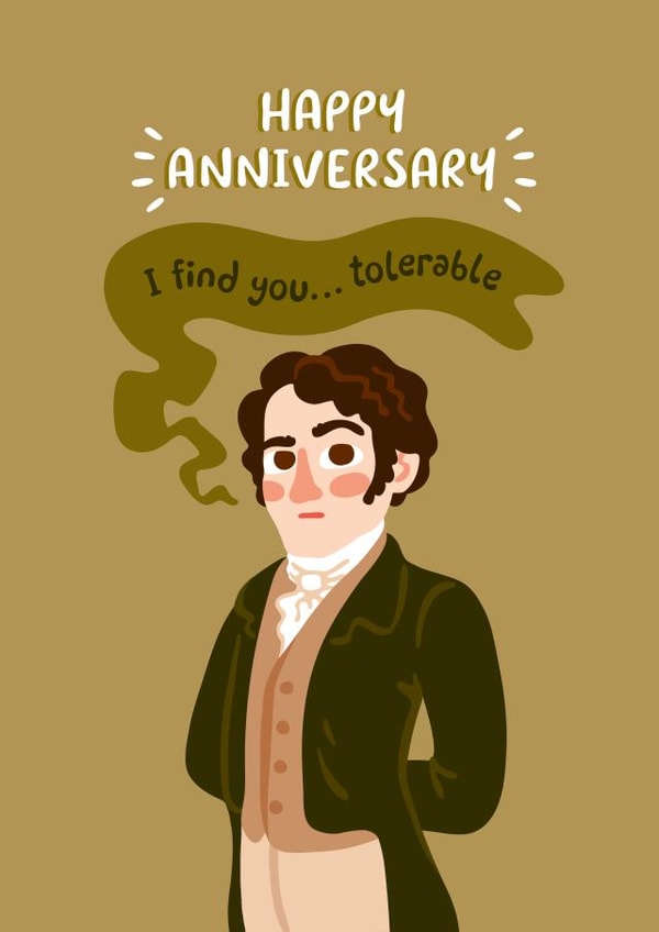 Mr Darcy - A Tolerable Anniversary created by Victoria Barron