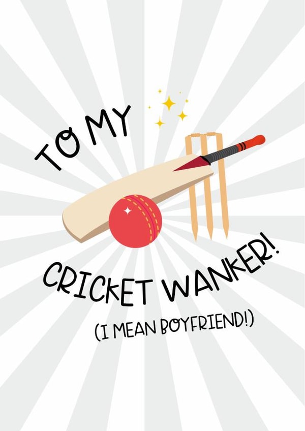 Cricket card created by Lucy Rose Party