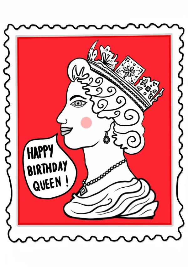 Happy Birthday Queen created by Sofia Barton