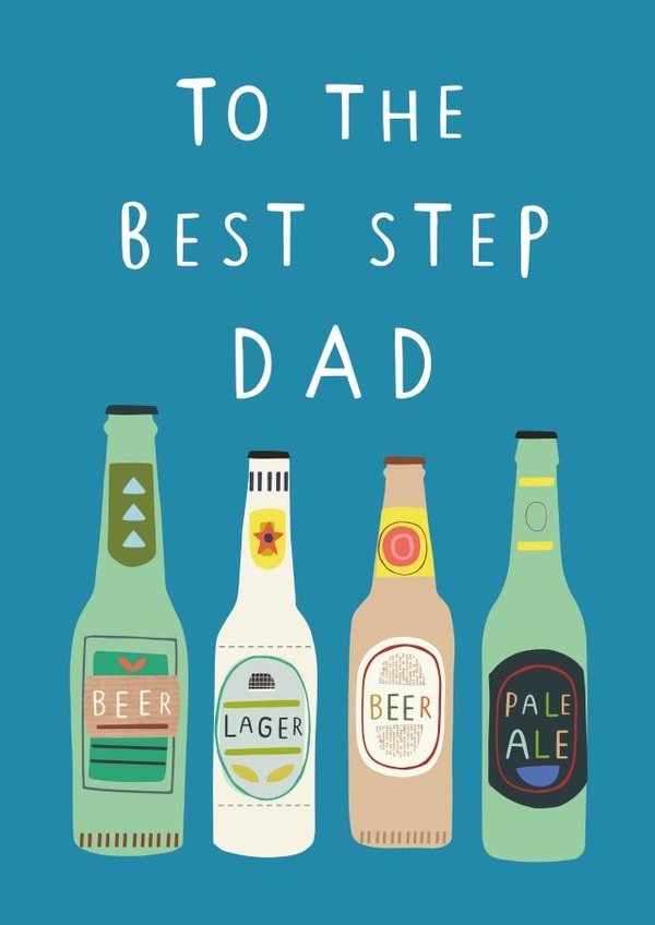 BEST STEP DAD created by Sally Payne Design