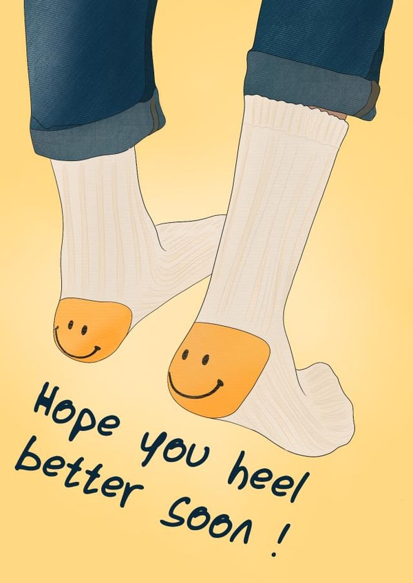 Smiley Socks created by Lisa Wardle