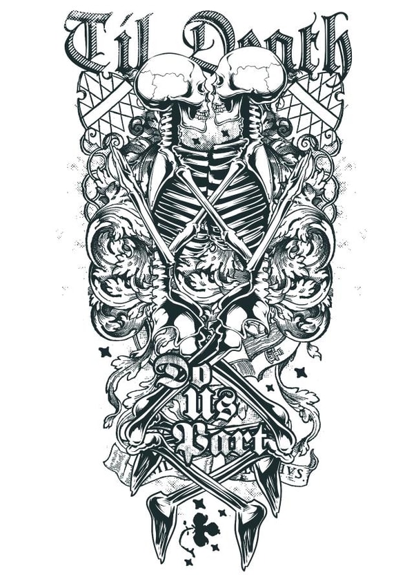 Til Death created by Mel @ DeadHead Designs