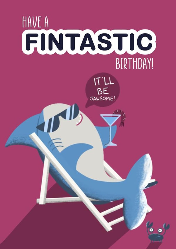 Have a fintastic birthday! created by Georgia Millac