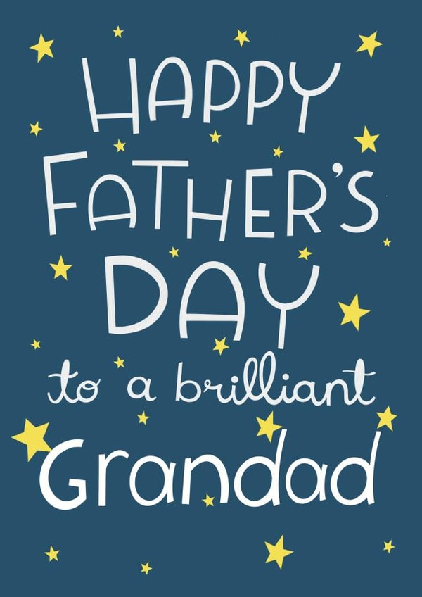 Happy Father's Day to a brilliant Grandad created by Emma Blue