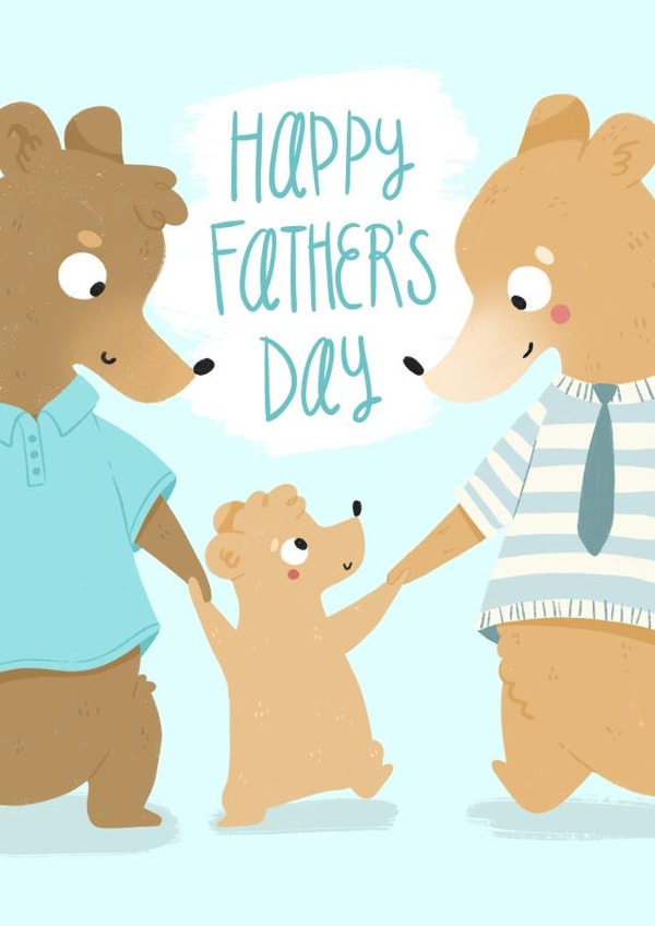 Happy Father’s Day to my Two Dads created by Natasha Maria