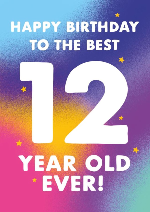 Happy birthday to the best 12 year old ever! created by katie illustrated