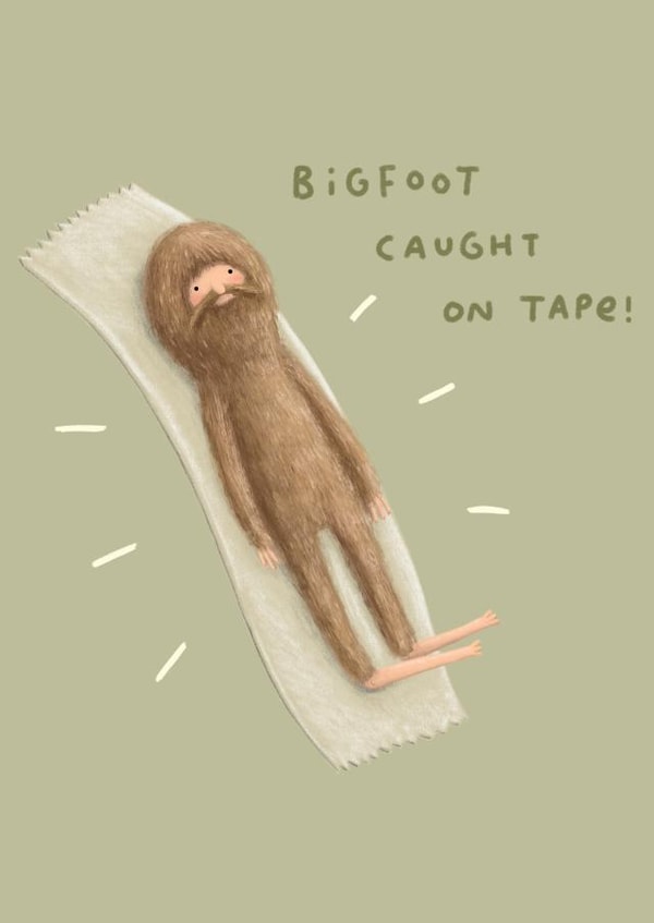 Bigfoot Caught on Tape! created by Sophie Corrigan
