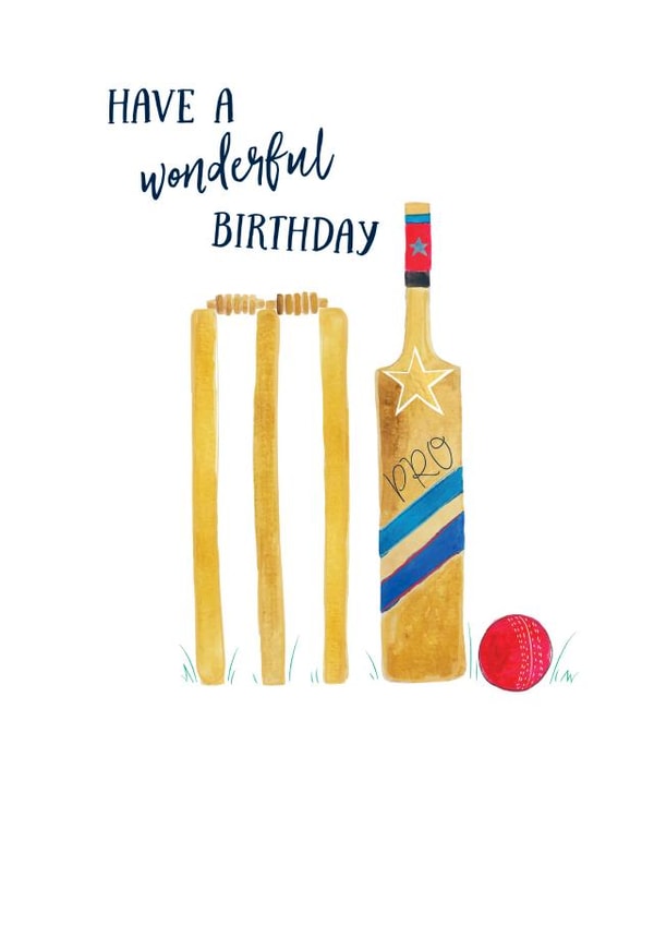 Have a wonderful birthday created by Katie Phythian Design