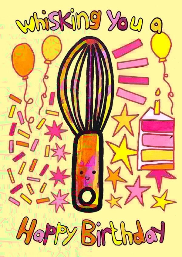 whisking you a happy birthday created by Zani Latimer