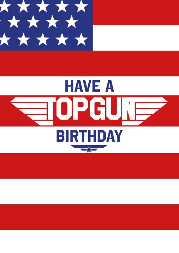 Have a TOP GUN Birthday created by Mrs Jones Graphic Design Ltd